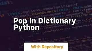 pop in dictionary python