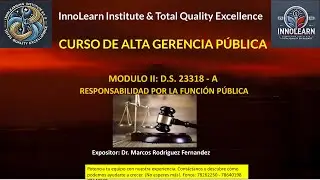 D.S. No. 23318-A, RESPONSABILIDAD POR LA FUNCIÓN PÚBLICA