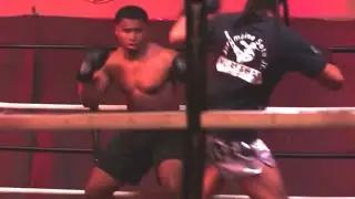 MALE VS FEMALE UNDERGROUND BOXING DUEL