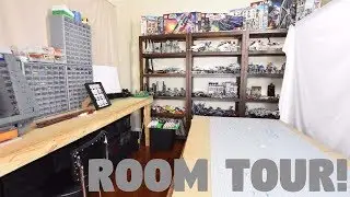 2017 Lego Room Tour! | Awesome part and set collection!