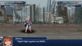 Super Robot Wars T - Nobel Gundam(Berserk) Attacks