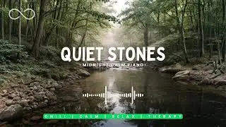 Deep Calm Piano Music for Meditation & Sleep ✨ Quiet Rocky Landscape ✨ Relaxation Therapy