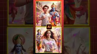 Holi Krishna Photo Video Editing😱Bing Image Creator😊Holi Video Editing🔥Bing Image Creator Holi