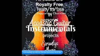 The soothing sounds of acoustic guitar and hammer dulcimer - Royalty Free