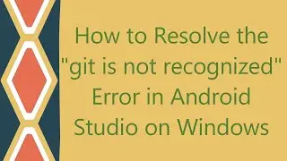 How to Resolve the 
