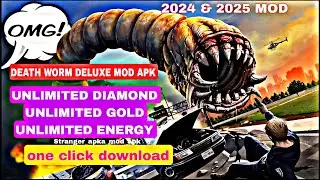 || 😍 Death Worm Deluxe v2.0.081 😋  MOOD APK [ Unlimited Money/Gems ] 💯 Working👨&zwj;💻 2025 👀