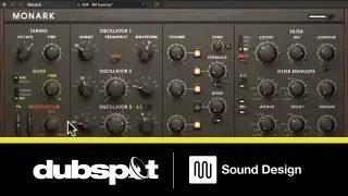 Sound Design Tutorial: Creating Funky Lead Sound w/ Native Instruments Monark Software Synthesizer