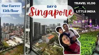SINGAPORE day 0 | little India Hotel stay | Pune to Singapore 