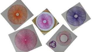 Spirograph drawing|small ruler big magic|SSLM Unique