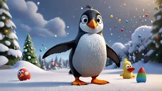 Polly Penguin Opens a Box | Fun Kids Song | Nursery Rhymes and Baby Songs