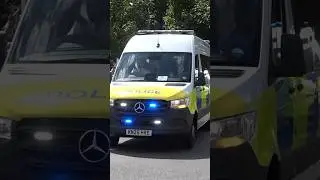 #Police Vans in convoy Rushing Around #Westminster During a #protest #uk #cops #choas #news #shorts