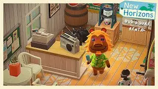 this one was a struggle - renovating bud's home 🦁🏖   :: animal crossing new horizons