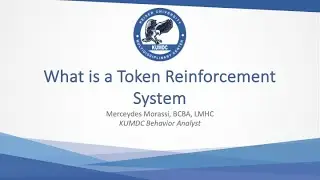KUMDC What is a Token Reinforcement System