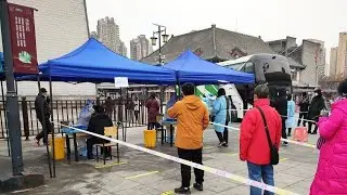 China Reports Nation's First Community Spread of Omicron