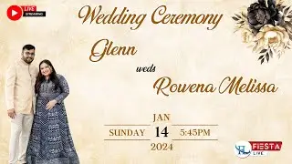 Wedding Ceremony Of GLENN with ROWENA MELISSA  | LIVE from Kulshekar
