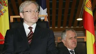 Kevin Rudd and Malcolm Turnbull share a &lsquo;fascinating narrative&rsquo;