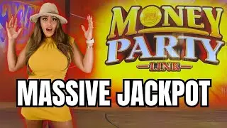 MASSIVE 💥 Full Screen of Coins For A Massive Jackpot on Money Party Slot Machine