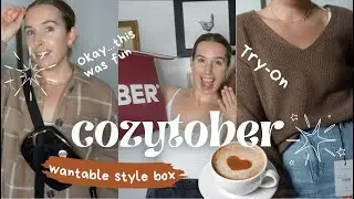 Cozytober Fall Fashion Try-On 🍄🍂 Wantable Haul