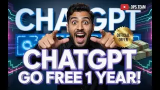 Получите 12 месяцев ChatGPT Go БЕСПЛАТНО | Подробности официального предложения OpenAI💌🚀