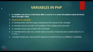 Variable in php
