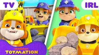 Rubble Builds a DAM! 🚜 | Rubble & Crew Toys | Toymation