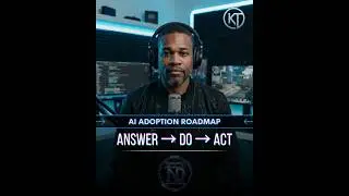 AI Adoption Roadmap: Answer &rarr; Do &rarr; Act | #podcastclips #podcast #shorts