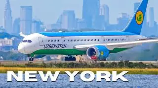🇺🇸✈️ САМЫЙ БЕЗУМНЫЙ аэропорт в США? Непрерывный авиапоток в JFK | (JFK/KJFK)