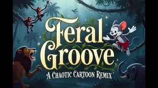 Feral Groove: Wild Jungle Rhythm Remix (1929 Public Domain Cartoon Chaos!)