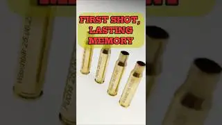 First Shot, Lasting Memory &ndash; Personalized Bullet Casing Engraving #hunting #hunter #deer #wildlife