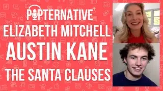 Elizabeth Mitchell and Austin Kane talk about The Santa Clauses on Disney+