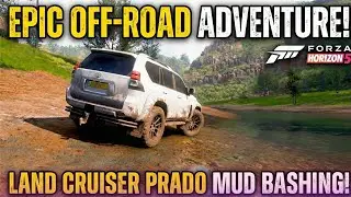 Forza Horizon 5: Toyota Land Cruiser | River Crossing & Mud Bashing!