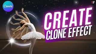 Canva Hack: Watch How I Made A Moving Clone Effect 🎭