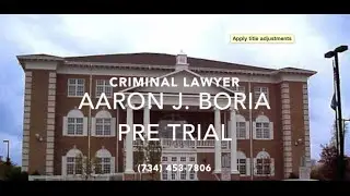 35th District Court - What is a Pre Trial? - Plymouth Lawyer