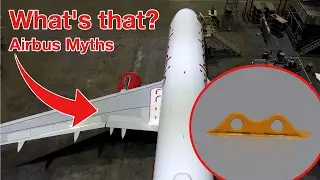MYSTERIOUS OBJECTS on AIRBUS A320 explained by 