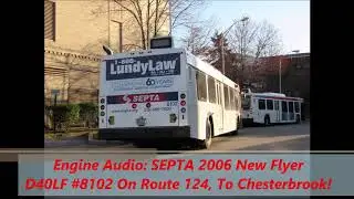 NeoplanDude | Soundclip: {Engine Recording} 8102 On Route 124, To Chesterbrook!