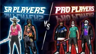 SA players vs pro player || 2v3 custom room