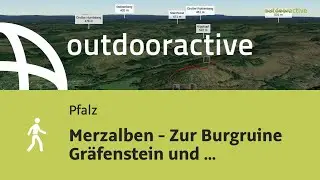Wanderung in der Pfalz: Merzalben - Zur Burgruine Gr&auml;fenstein und zu dem m&auml;chtigen Wischertfelsen