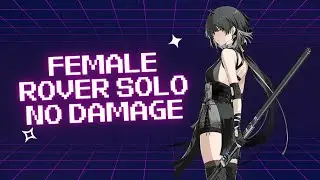 Wuthering Waves Female Rover Solo Lvl 120 Boss No Damage