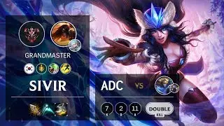 Sivir ADC vs Ezreal - KR Grandmaster Patch 10.5