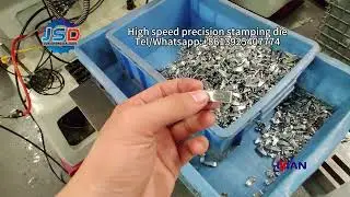 Hinge clip high speed mould door hinge automatic stamping mold #formingmoulds  #precisionmold