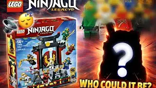 LEGO🔊😴 Building NINJAGO Ninja Display Case | LEGO Ninjago 15th anniversary legacy set 71866  ASMR