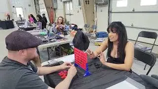 2300 Wrestling Podcast with D.B Richards playing #hasbro Connect Four against Ultra Violette 3.50