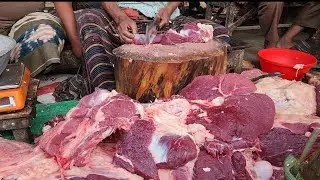 Yummy Oxbull Meat Cutting #bestmeat  #beefcuttingskills #meatmarket #iteam #skills