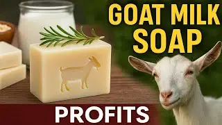 Goat Milk Soap & Skincare: Niche Products for Extra Income