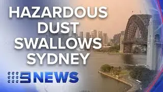 Hazardous dust cloud spreads across NSW | Nine News Australia