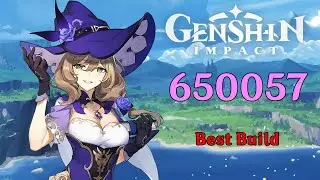 Lisa 130k To 650k Nuke Showcase | Best Lisa Nuke Build Genshin Impact