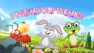 🎅🎄 If you're happy happy happy, clap your hands | Nursery Rhymes for Kids | Super Simple Songs 🎅🎄