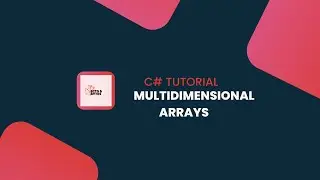 C# tutorial - Multidimensional Arrays #csharp #coding #basic #c #array  #arrays #2d #3d #programming