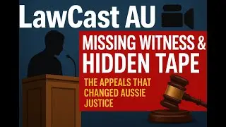 Missing Witness &bull; Hidden Tape &mdash; Two Trials That Re-Wrote Australian Justice