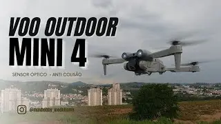 LSRC MINI 4 - MELHOR DRONE BARATINHO DA CHINA!! TESTE DE VOO SENSOR E C&Acirc;MERA